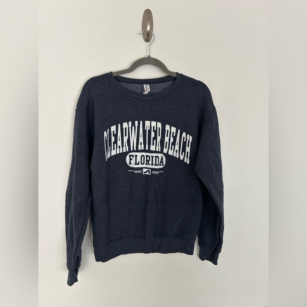 surf style clearwater beach crew neck
